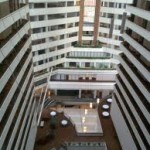 The atrium of the Hyatt Regency Indianapolis