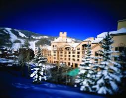 A snowy April at the Hyat Regency Beaver Creek
