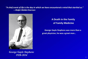 A portrait of Gayle Stephens