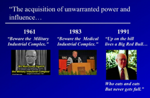 Warnings from Eisenhower, Reimann and Stephens