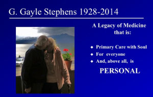 In Memoriam, George Gayle Stephens, MD