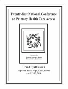 2PHCA PROGRAM COVER