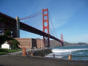Golden Gate Bridge public domain