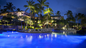 HYATT WEB POOLS NIGHT