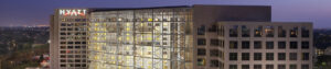 Cropped Hyatt Regency Orange County Hotel Exterior
